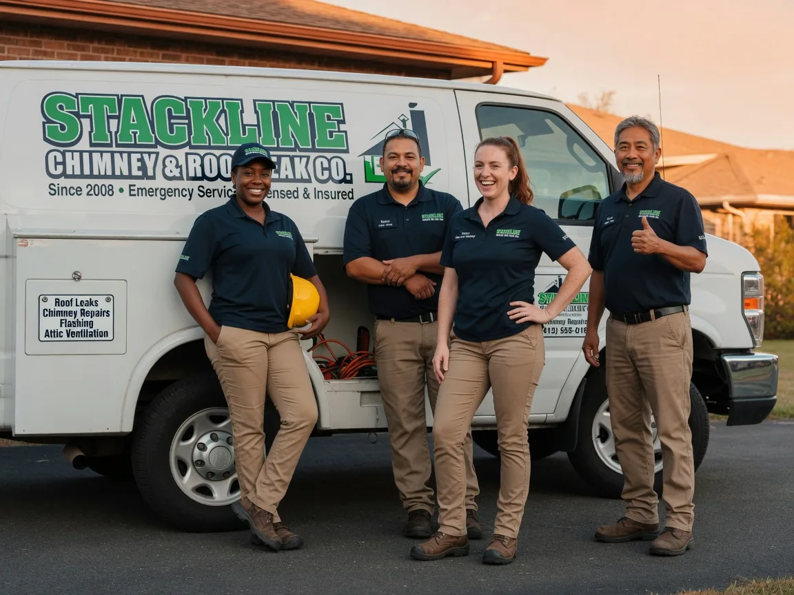 Chimney flashing repair company in Greeley, IA